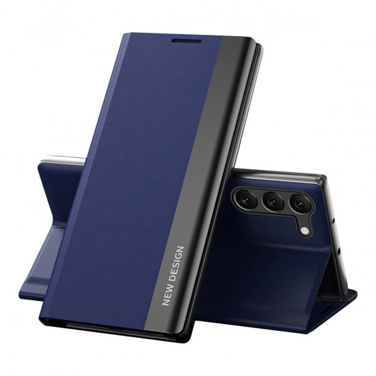 OEM Samsung Galaxy S23 Plus Sleep Case Pro Θήκη Βιβλίο - Blue