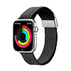 Dux Ducis Λουράκι Apple Watch 2 / 3 / 4 / 5 / 6 / 7 / 8 / 9 / SE / ULTRA 1 / ULTRA 2 - 42 / 44 / 45 / 49 mm BraidedMixture II Version από Νάιλον - Black