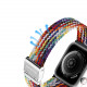 Dux Ducis Λουράκι Apple Watch 2 / 3 / 4 / 5 / 6 / 7 / 8 / 9 / SE / ULTRA / ULTRA 2 - 42 / 44 / 45 / 49 mm BraidedMixture II Version από Νάιλον - Rainbow - Multicolor