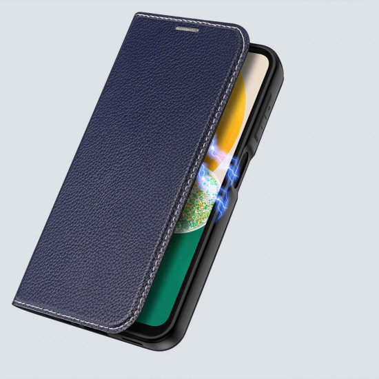 Dux Ducis Samsung Galaxy A14 5G Skin X2 Flip Stand Case Θήκη Βιβλίο - Blue