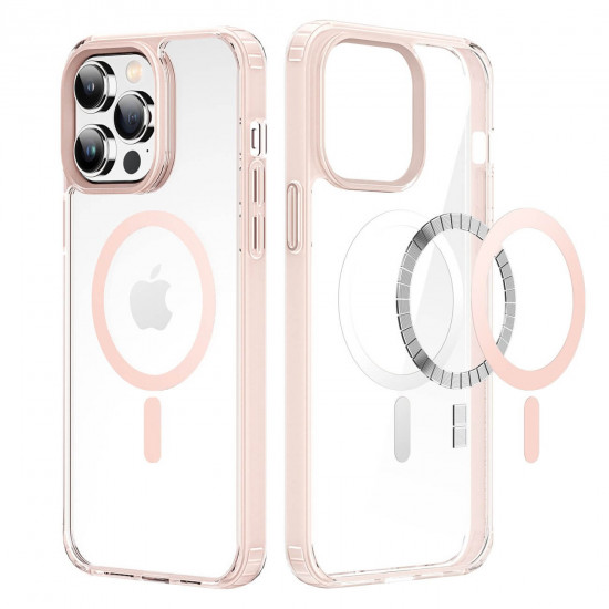Dux Ducis iPhone 14 Pro Clin2 Θήκη με MagSafe - Διάφανη / Pink