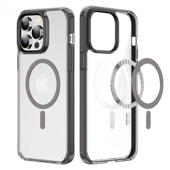 Dux Ducis iPhone 14 Pro Clin2 Θήκη με MagSafe - Διάφανη / Grey