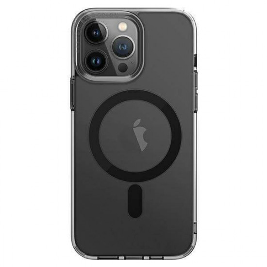 Uniq iPhone 14 Pro LifePro Xtreme Magclick Σκληρή Θήκη με Πλαίσιο Σιλικόνης και MagSafe - Grey / Frost Smoke