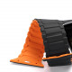 Dux Ducis Λουράκι Apple Watch 2 / 3 / 4 / 5 / 6 / 7 / 8 / 9 / SE / ULTRA / ULTRA 2 - 42 / 44 / 45 / 49 mm Armor Silicone MagneticΜαγνητικό Σιλικόνης - Black / Orange