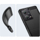 Tech-Protect Xiaomi Redmi Note 12 5G / Xiaomi Poco X5 5G Θήκη Rugged Carbon TPU - Black
