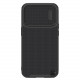 Nillkin iPhone 14 Pro Textured S Case Σκληρή Θήκη με Πλαίσιο Σιλικόνης και Κάλυμμα για την Κάμερα - Black