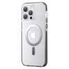 Kingxbar iPhone 14 Pro PQY Ice Crystal Series Θήκη Σιλικόνης με MagSafe - Διάφανη / Grey