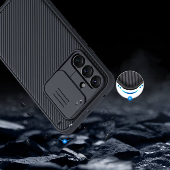 Nillkin Samsung Galaxy A54 5G CamShield Pro Σκληρή Θήκη με Κάλυμμα για την Κάμερα - Black