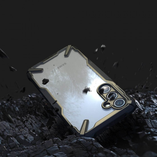 Ringke Samsung Galaxy A54 5G Fusion X Σκληρή Θήκη με Πλαίσιο Σιλικόνης - Black