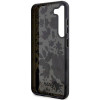 Guess Samsung Galaxy S23 Plus - Flower Collection Σκληρή Θήκη με Πλαίσιο Σιλικόνης - Black - GUHCS23MHCFWSK
