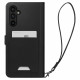 Spigen Samsung Galaxy A54 5G Wallet S Plus Θήκη Πορτοφόλι από Δερματίνη - Black