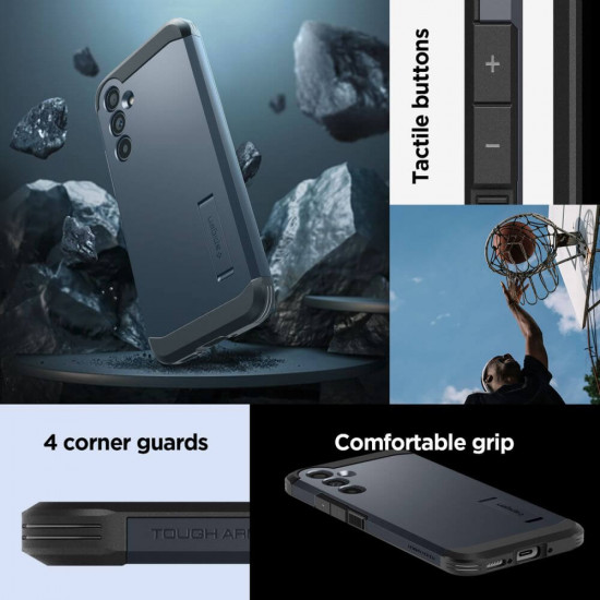 Spigen Samsung Galaxy A54 5G Tough Armor Σκληρή Θήκη - Metal Slate