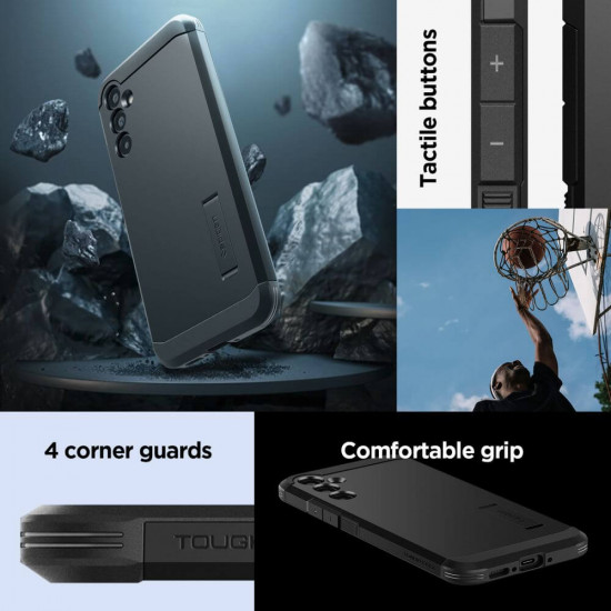 Spigen Samsung Galaxy A34 5G Tough Armor Σκληρή Θήκη - Black