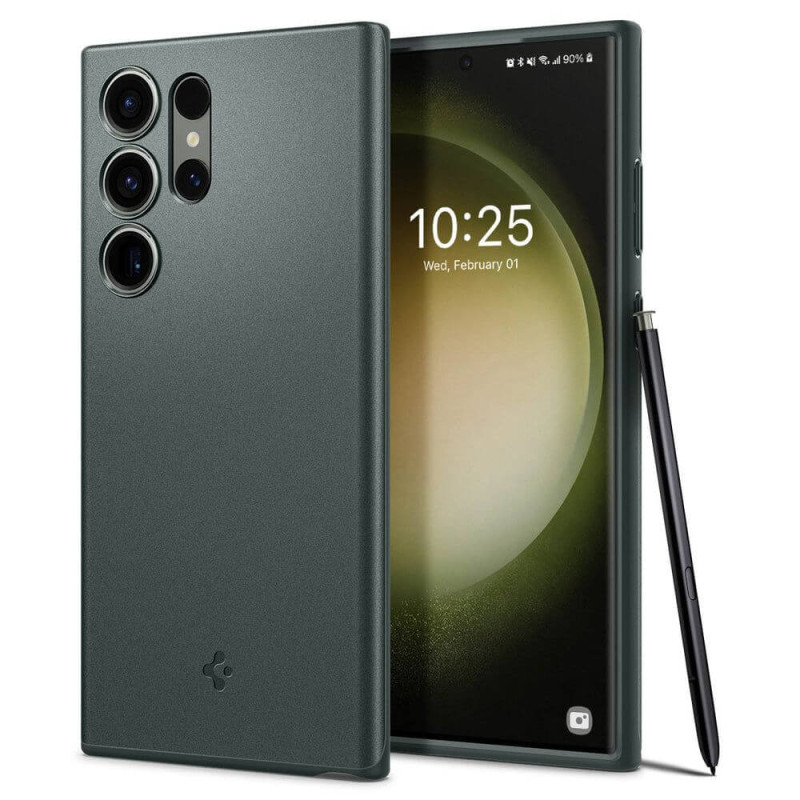 Spigen Samsung Galaxy S23 Ultra Thin Fit Σκληρή Θήκη - Abyss Green