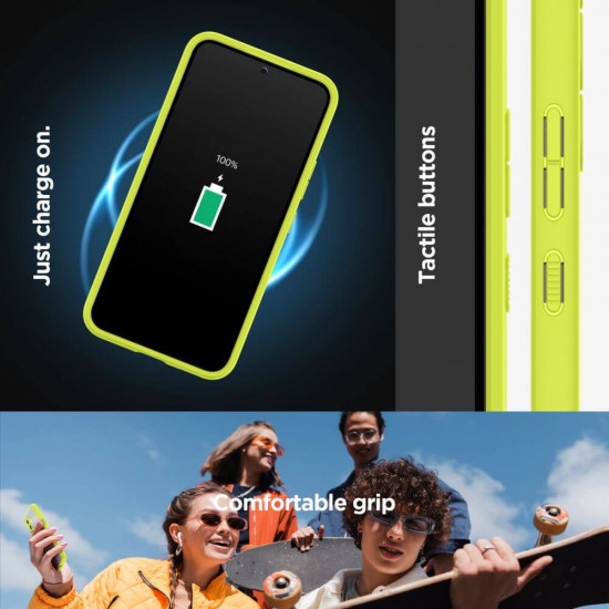 Spigen Samsung Galaxy A54 5G Σκληρή Θήκη με Πλαίσιο Σιλικόνης Ultra Hybrid - Lime