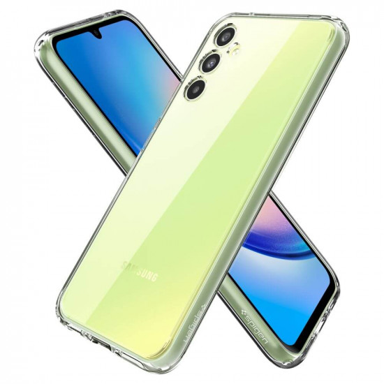 Spigen Samsung Galaxy A34 5G Σκληρή Θήκη με Πλαίσιο Σιλικόνης Ultra Hybrid - Crystal Clear