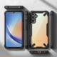 Ringke Samsung Galaxy A34 5G Fusion X Σκληρή Θήκη με Πλαίσιο Σιλικόνης - Black