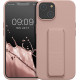 KW iPhone 14 Θήκη Σιλικόνης TPU με Finger Holder - Dusky Pink - 60410.10