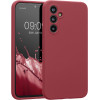KW Samsung Galaxy A54 5G Θήκη Σιλικόνης Rubberized TPU - Dark Rose - 60795.167