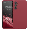 KW Samsung Galaxy A54 5G Θήκη Σιλικόνης Rubberized TPU - Dark Rose - 60795.167