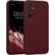 KW Samsung Galaxy A54 5G Θήκη Σιλικόνης Rubberized TPU - Bordeaux Purple - 60795.187
