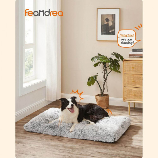 Feandrea Μαξιλάρι / Κρεβάτι Σκύλου - 80 x 50 cm - Light Grey - PGW203G01