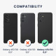 KW Samsung Galaxy A54 5G Θήκη από Φυσικό Ξύλο και Carbon - Dark Brown / Black - 60800.01