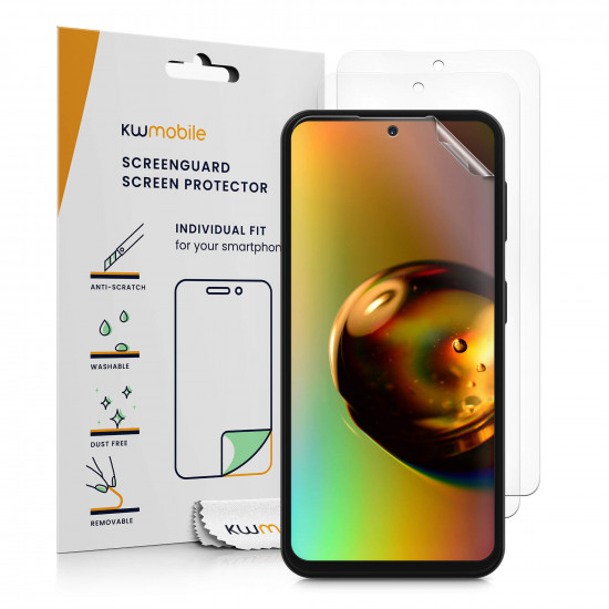 KW Samsung Galaxy A54 5G - 3 Μεμβράνες Προστασίας Οθόνης - Διάφανες - 60801.1