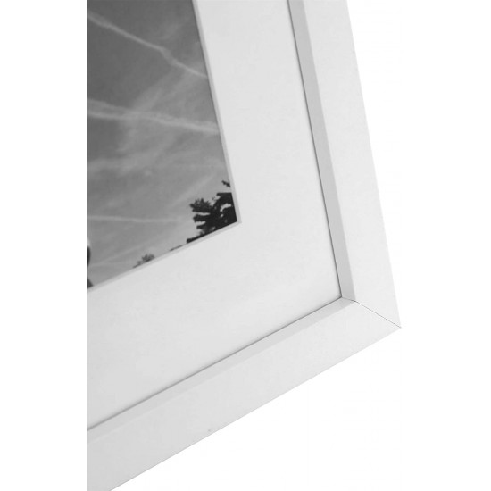 Songmics Ξύλινη Κορνίζα Κολάζ για 3 Φωτογραφίες 10 x 15 cm - White - RPF006W01