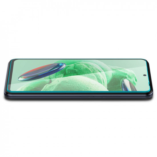 Spigen Xiaomi Redmi Note 12 5G / Xiaomi Poco X5 5G GLAS.tR Slim 0.2mm 2.5D Tempered Glass Αντιχαρακτικό Γυαλί Οθόνης 9H - 2 Τεμάχια - Clear - AGL06048