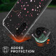 KW Samsung Galaxy A54 5G Θήκη Σιλικόνης TPU με Λουράκι Design Cherry Petals - Pink / Dark Brown / Διάφανη - 60804.01