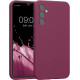 KW Samsung Galaxy A34 5G Θήκη Σιλικόνης Rubber TPU - Bordeaux Purple - 60807.187
