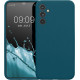 KW Samsung Galaxy A34 5G Θήκη Σιλικόνης Rubber TPU - Matte Petrol Blue - 60807.57