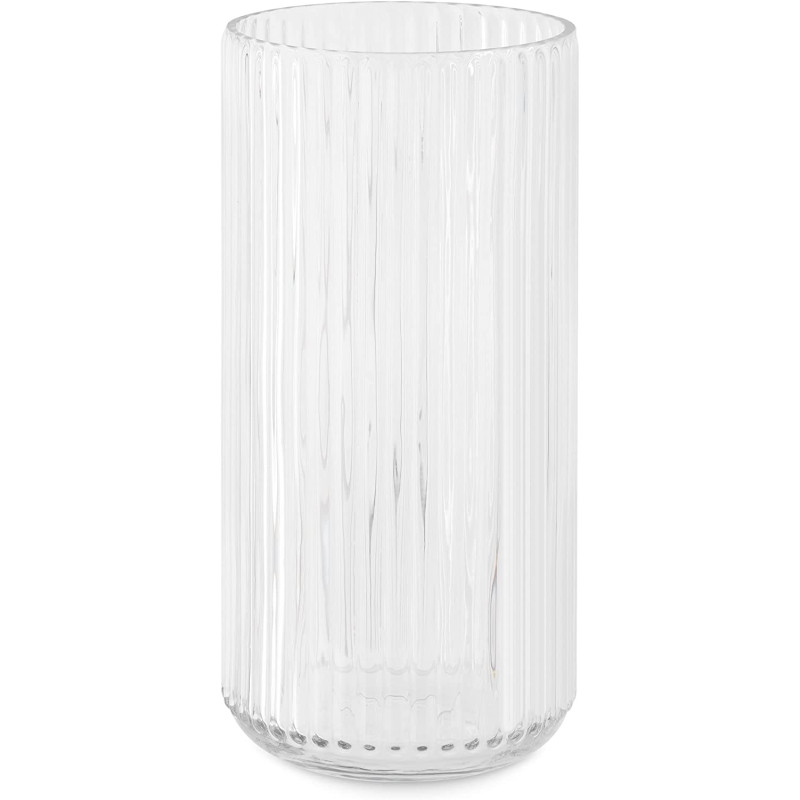 Navaris Γυάλινο Διακοσμητικό Βάζο - 25 x 11.5 cm - Διάφανο - 60177.01