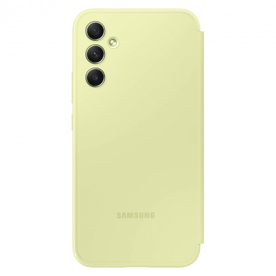 Samsung Smart View Cover Samsung Galaxy A34 5G Θήκη Πορτοφόλι - Lime - EF-ZA346CGEGWW