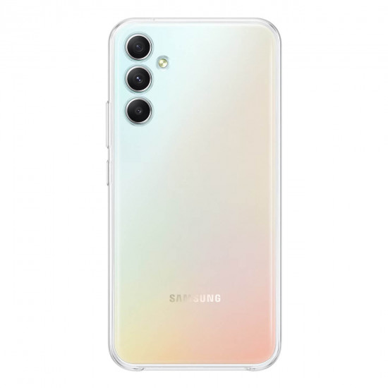 Samsung Soft Clear Cover Samsung Galaxy A34 5G Θήκη Σιλικόνης - Διάφανη - EF-QA346CTEGWW