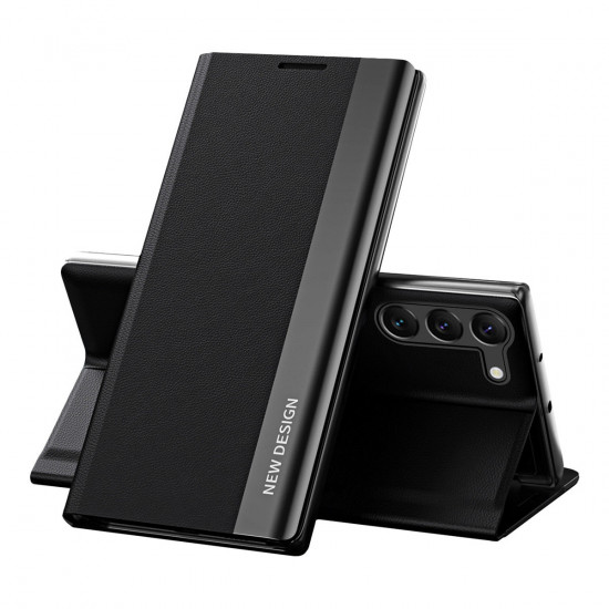 OEM Samsung Galaxy S23 Sleep Case Pro Θήκη Βιβλίο - Black