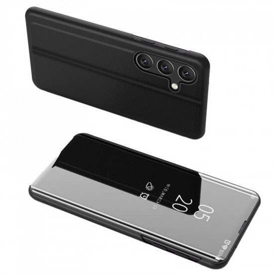 OEM Samsung Galaxy A54 5G Clear View Θήκη Βιβλίο - Βlack