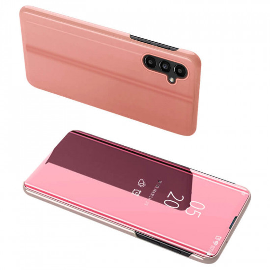 OEM Samsung Galaxy A54 5G Clear View Θήκη Βιβλίο - Pink