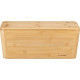 Navaris XL Κουτί Οργάνωσης Καλωδίων με Καπάκι - Bamboo - 58225.24