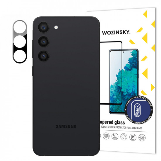 Wozinsky Samsung Galaxy S23 Αντιχαρακτικό Γυαλί 9H για την Κάμερα - Black