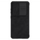 Nillkin Samsung Galaxy S23 Plus Qin Leather Pro Case Θήκη Βιβλίο - Black