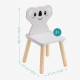 Navaris Σετ Παιδικού Καθίσματος - Design Koala - Grey / Light Brown - 55340.03