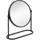Navaris Μεταλλικός Καθρέπτης Μακιγιάζ Διπλής Όψης - 2x Μεγέθυνση - Black - 59325.01