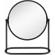 Navaris Μεταλλικός Καθρέπτης Μακιγιάζ Διπλής Όψης - 2x Μεγέθυνση - Black - 59325.01
