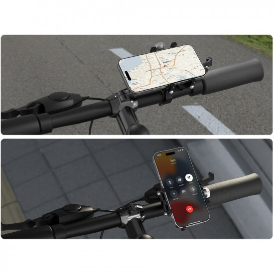 Tech-Protect V1 Universal Βάση Κινητού για Ποδήλατο - Black / Red
