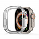 Dux Ducis Θήκη Apple Watch Ultra / Ultra 2 - 49MM Samo Case Σιλικόνης - Silver