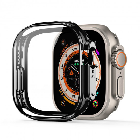 Dux Ducis Θήκη Apple Watch Ultra / Ultra 2 - 49MM Samo Case Σιλικόνης - Black