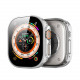 Dux Ducis Σκληρή Θήκη με προστασία Οθόνης Apple Watch Ultra / Ultra 2 - 49MM Hamo Case - Silver