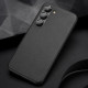 Dux Ducis Samsung Galaxy S23 Grit Leather Case Θήκη με Επένδυση Συνθετικού Δέρματος και MagSafe - Black